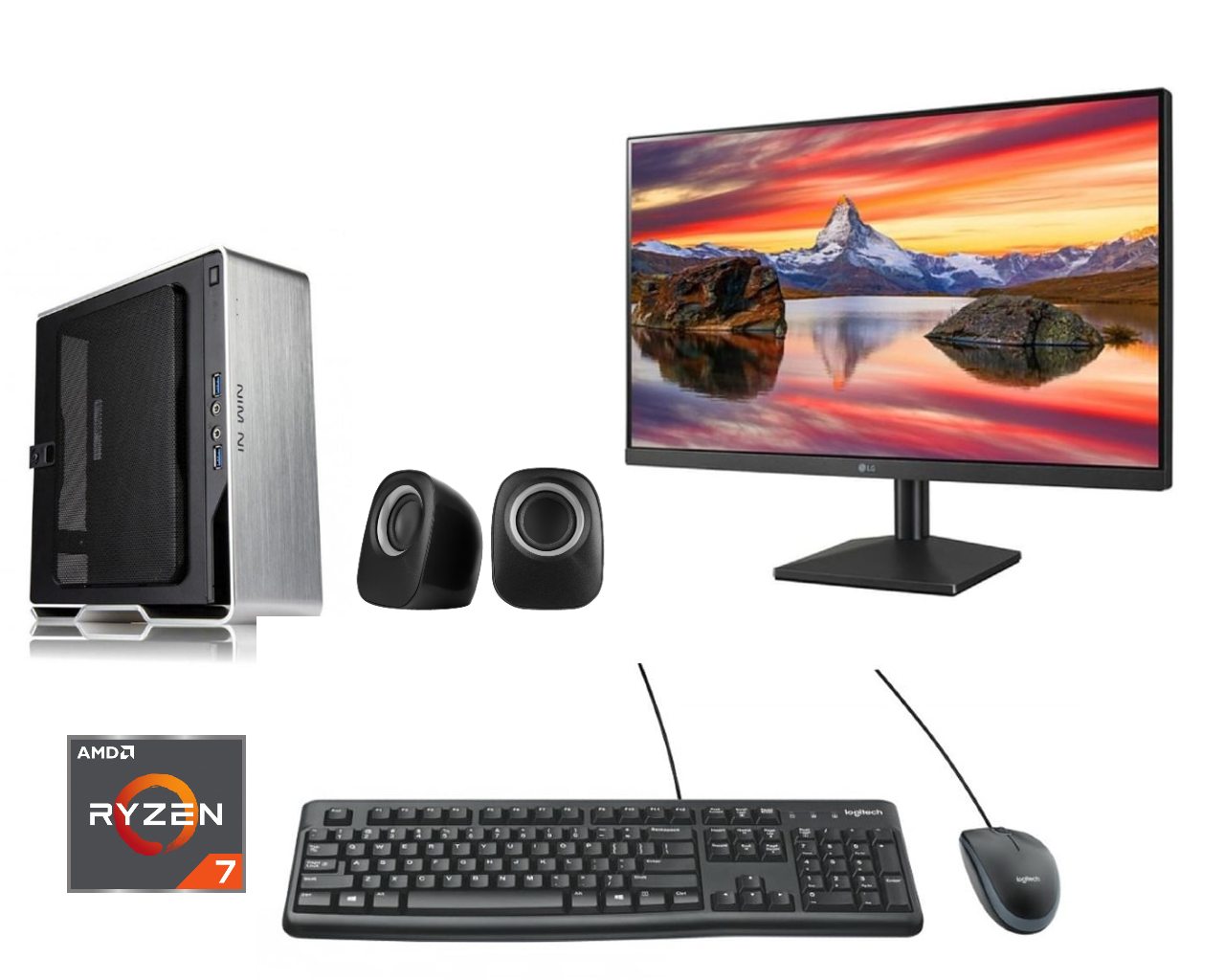 Our base model desktop computer package